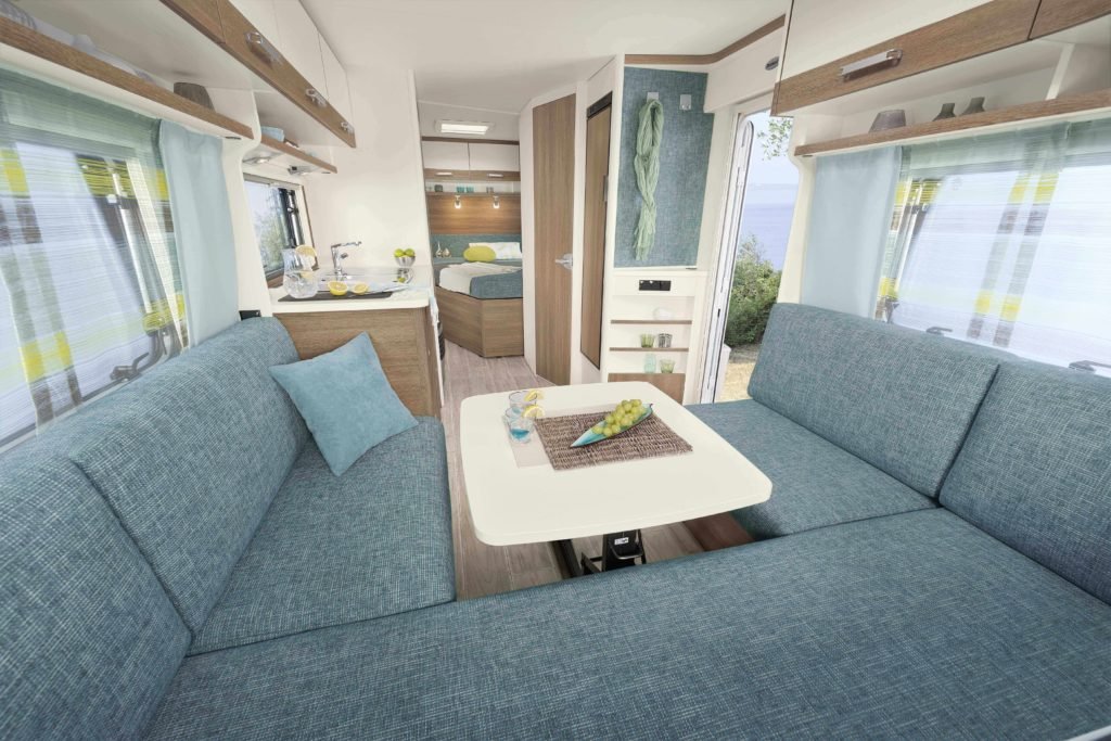 קרוואן מרווח מבפנים